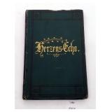 1882 Herzens Echo German Hymn Book
