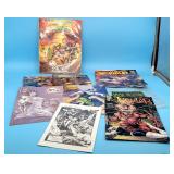 Signed Comic Books Jugular Bloodshed High Voltage