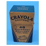 Vintage Binney & Smith Crayola Crayon Box 48