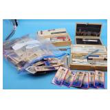 Large Grouping of Cutting Blades Knife Blades For