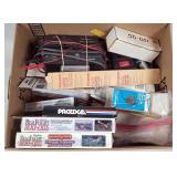 Box Lot of RC Hobbyist Airplane Parts, Cutting Too