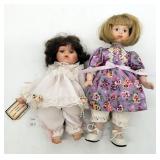 Fritz Basket Babies Carrie Doll 7" & Bette Ball G