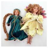 Danbury Mint Rapunzel Doll & Fiber Optic Fairy Dol