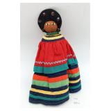 Souvenir Coconut Husk Doll 6" T