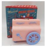 Musical Hurdy Gurdy Knickerbocker Music Box Not Wo