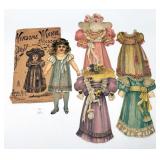 German Paper Doll Winsome Winnie w Dresses & Hats