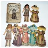 German Paper Doll Winsome Winnie w Dresses & Hats