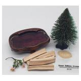 Doll House Miniatures Porch Planters, Fall Leaves+