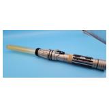 Vintage Silver Lightsaber Toy Battery Op
