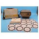View Master Projector & Stereo View Slide Reels in