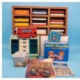 1991 Matchbox Catalog, Xtreme Play Motorcycle, Rug