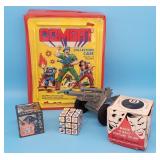 GI Joe Action Figure Carry Case, Vintage 8 Ball, P