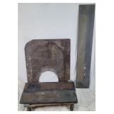 Large Heavy Slate Fireplace Trim & Mantle