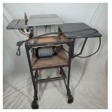 Darra James Power Tools Table Saw Mounted On Rolli