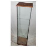 Modern 3 Shelf Glass Display Case