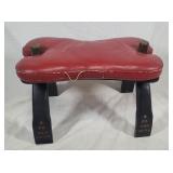 Leather Camel Saddle Stool