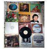 Vinyl Records Kansas, Perry Como, Julio Iglesias,
