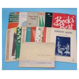 Vintage Sheet Music & Hymnbook Word Audio Library