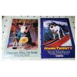 2 Vintage Spuds Mackenzie Bud Light Posters
