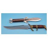 (2) Large Knifes