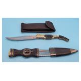 (2) New Knifes with Sheath