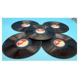 5 Records US Navy Training Aids Radio Code Instruc