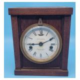 Antique Calculagraph Clock Timer Wood Case