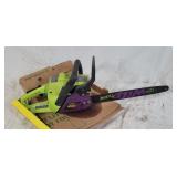 Poulon Wild Things 18" Chain Saw As Is