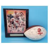 KC Chiefs Kansas CIty Signed 2007 Football 1997 Pl