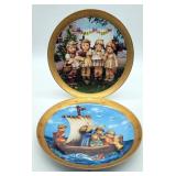MI Hummel Collectors Plates 10.25" Century & Land