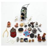 Miniatures - Wine Rack, Figurines, Buttons, Pins++