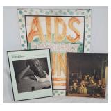 Victorian Framed Print, AIDS Poster, River Blues P