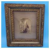 Antique Framed CDV Photo of Man In Period Dress