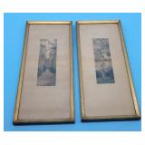 Framed Forrest Birch Tree Prints For J. Wanamaker