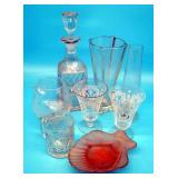 Crystal Decanter Toscany Crystal Vase Morgantown M