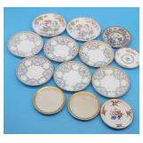 Lot of Porcelain Saucers Mintons Set Limoges