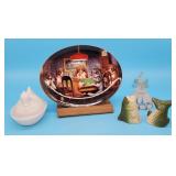 Dogs Playing Poker Franklin Mint Collector Plate M