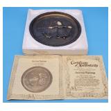 Bronze Collector Plate "Uncertain Beginning" Jam