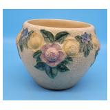 Majolica Planter Jardinere Roses Flowers