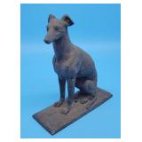 Antique Cast Grehound Lamp Base Nicholas Miller &