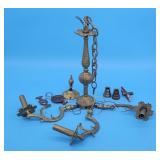 Ornate Metal Chandelier Parts