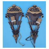 Antique Rococo Style Wall Sconces