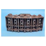 Vintage 6 Barrel Johnson Fare Box Bus Coin Token C