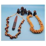 Indian Corn Necklaces, Decorated Letter Opener, Br