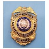 EMT State of Connecticut Emergency Worker Badge