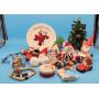 Christmas Santa Claus Lot Rockwell Collector Plate
