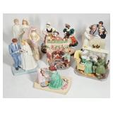 Figurines Lot - Lufkin Christopher Collection,