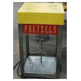 Vintage Pretzel Display Case - Metal & Glass