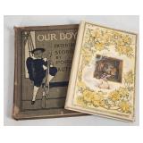 (2) Antique Children's Story Books - c.1899