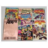 (7) Comic Book Lot: Marvel Avengers, Fantastic
